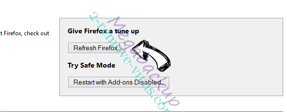 Megabackup Firefox reset