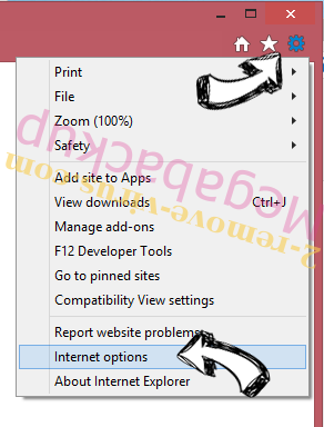 Convert to PDF New Tab IE gear