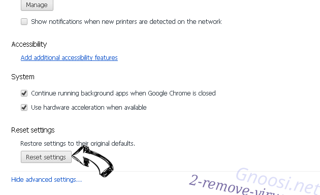 Chromium Chrome advanced menu