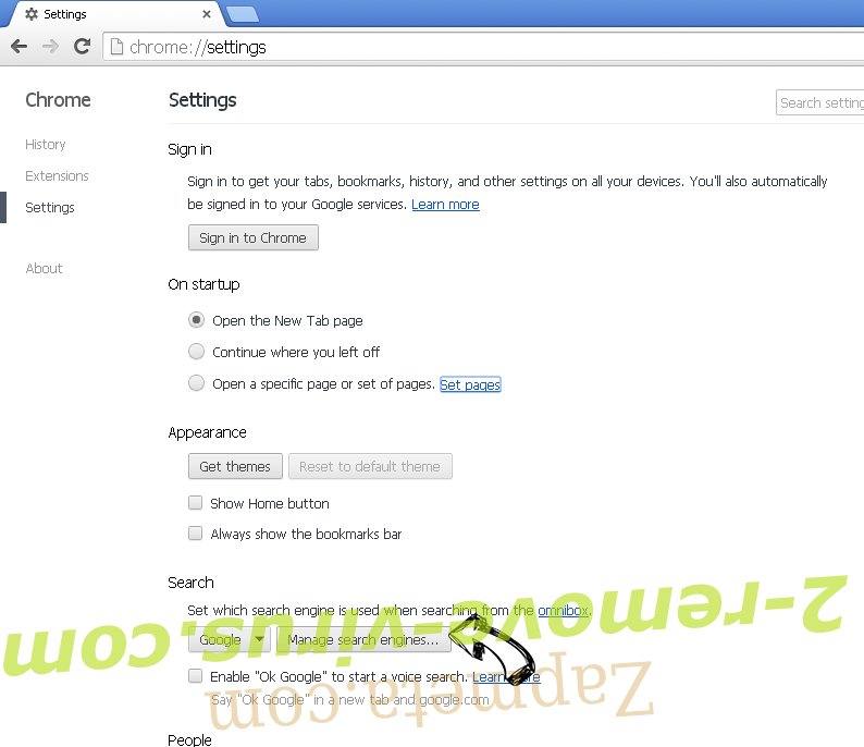 Yeabests.cc Topyea Search Chrome extensions disable
