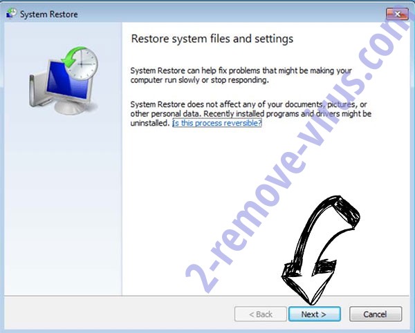 Get rid of Happychoose ransomware - restore init