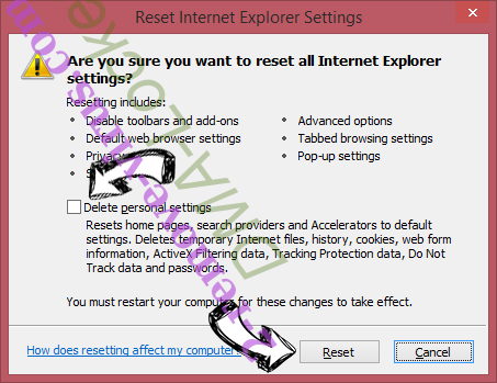 Verwijderen Bright Tab browser hijacker IE reset