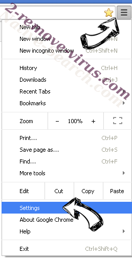 Clipbox Tab Browser Hijacker Chrome menu