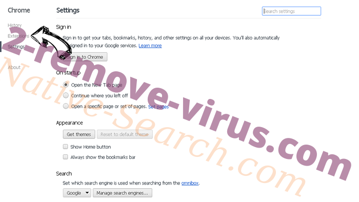 Look Smart Secure Search Chrome settings