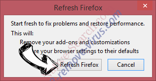 Health Alert Ads Firefox reset confirm