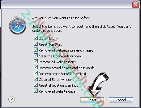 Search.mysafetabsearch.com Safari reset