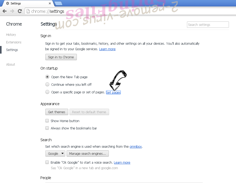 MusixMuze Search Chrome settings