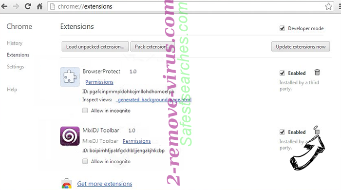 Bvts.xyz Chrome extensions remove