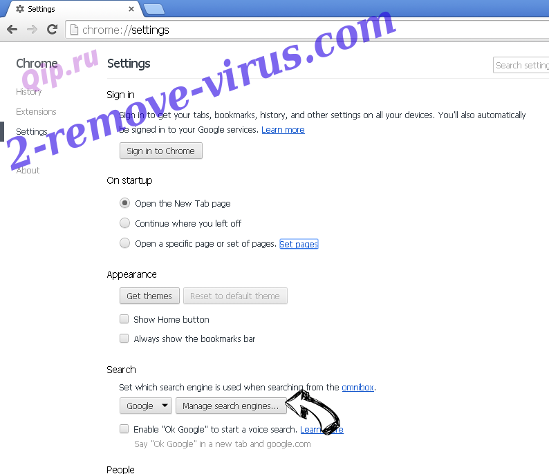 AIO Search Adware Chrome extensions disable