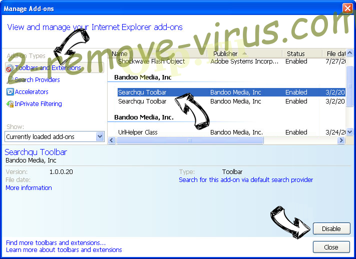 AIO Search Adware IE toolbars and extensions