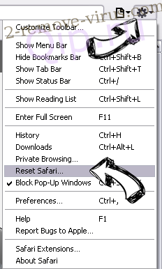 Free Forms Now Virus Safari reset menu