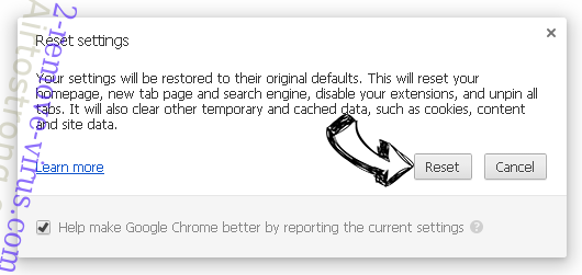 Search.Funtvtab.com Chrome reset