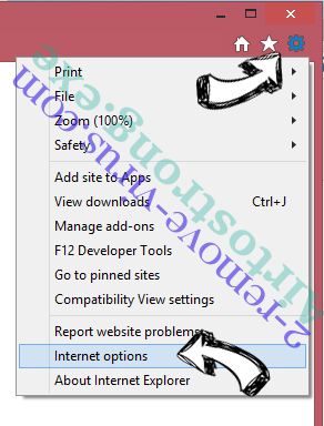 Start Pageing 123 IE options