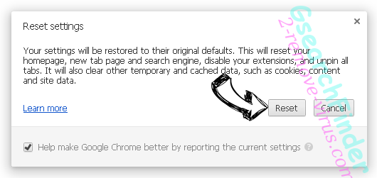 Searchquicknow.com Chrome reset