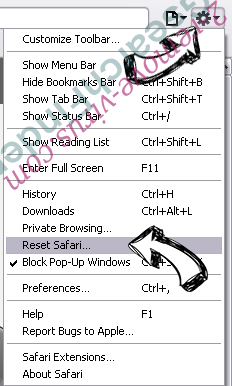 Poonama Safari reset menu