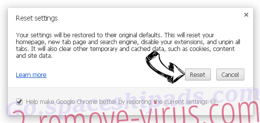 Search.searchgrm.com Chrome reset