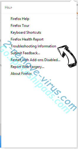 Search.nariabox.com Firefox troubleshooting