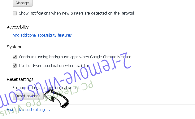 Google Bebeh Chrome advanced menu
