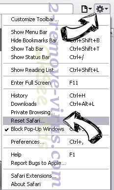 Space Sound Pro Safari reset menu