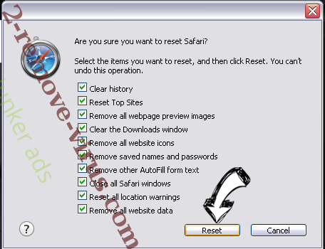 Anonymosearch.com Safari reset