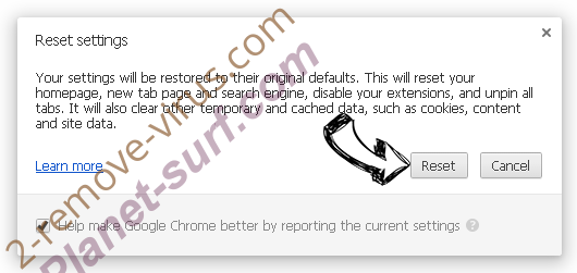 Search1 Chrome reset