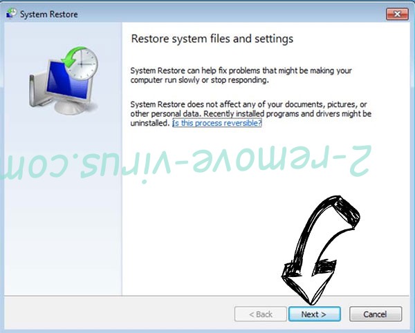 Get rid of .alienlock Files Ransomware - restore init