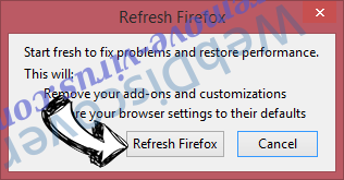 Startstreaming.net Firefox reset confirm