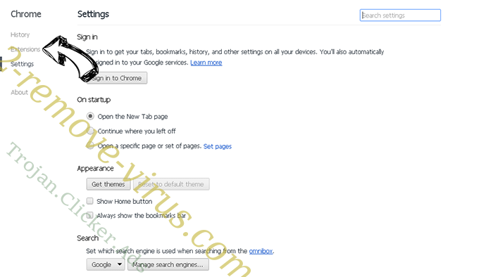 QuickCouponSearch Chrome settings
