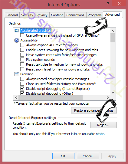 Trojan.Clicker.Ads IE reset browser