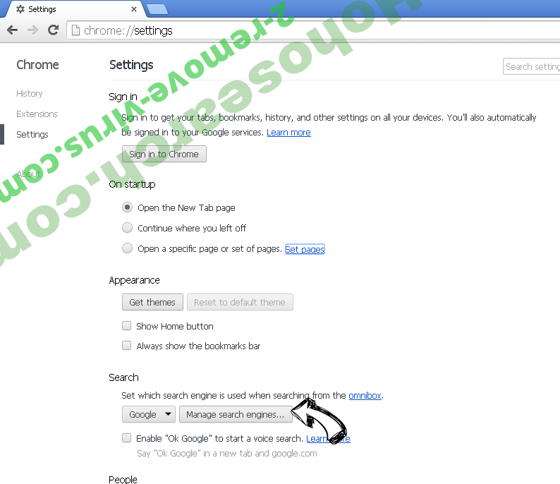 Rlongletterit.biz ads Chrome extensions disable