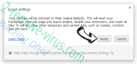 Buzzing Dhol Chrome reset