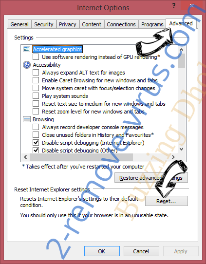 ExplorMatrix Search IE reset browser