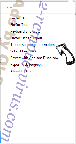 Websearch.eazytosearch.info Firefox troubleshooting