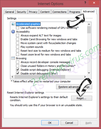 GeneralLaunch adware IE reset browser