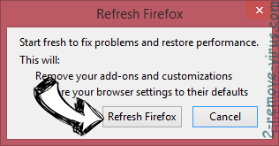 Search.myweathertab.com Firefox reset confirm