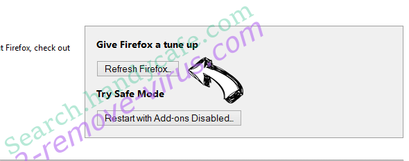 Search.handycafe.com Firefox reset