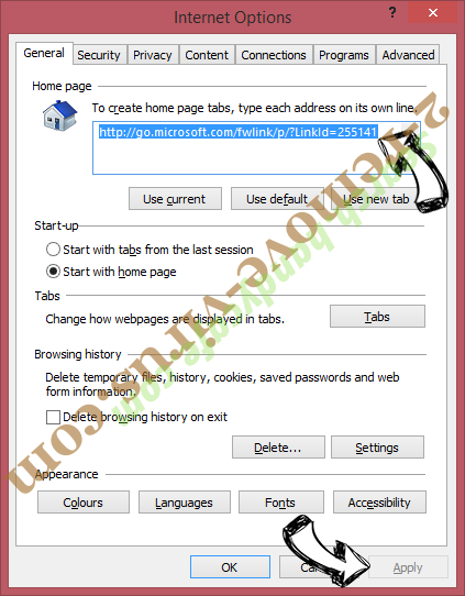 .Locked Virus IE toolbars and extensions