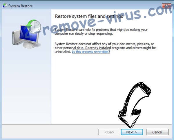 Get rid of F5Z8A Ransomware - restore init