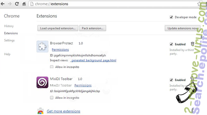 Search.seznam.cz Chrome extensions remove