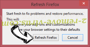 Web Bar toolbar Firefox reset confirm