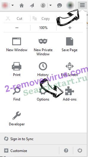 Main Ready virus Firefox add ons