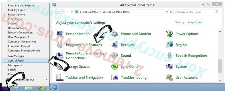 Delete Pdfconverttools.com virus from Windows 8