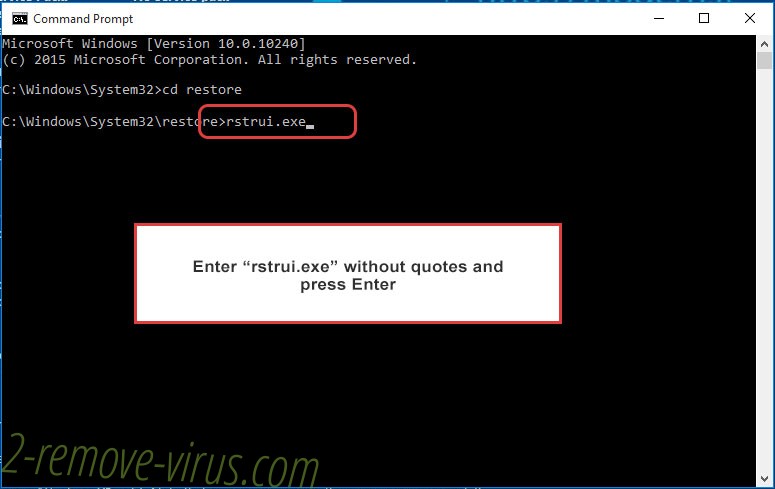Delete .dodged file virus - command prompt restore execute