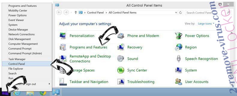 Delete DirectionsOnline Toolbar from Windows 8