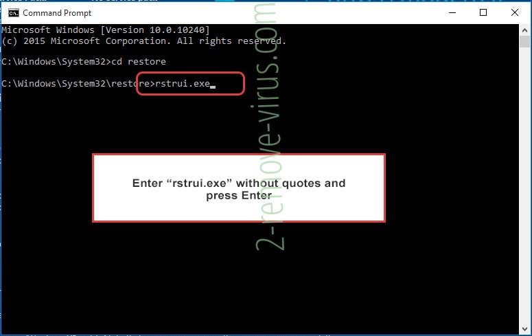 Delete .Ehiz file virus - command prompt restore execute