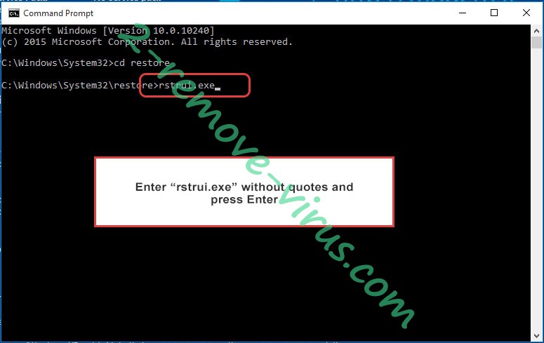 Delete .Madek file virus - command prompt restore execute