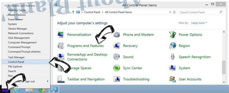 Delete YourTemplateFinder Toolbar from Windows 8