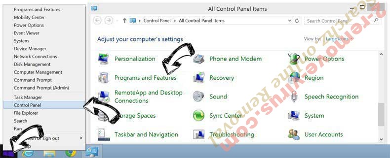 Delete RootCompact adware from Windows 8