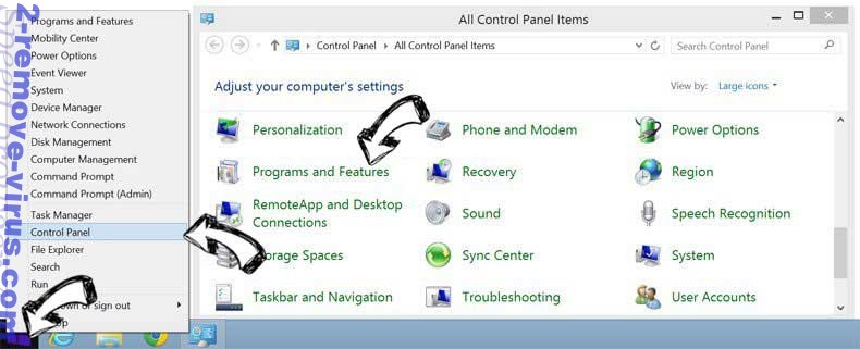 Delete Ultimate Social Toolbar from Windows 8