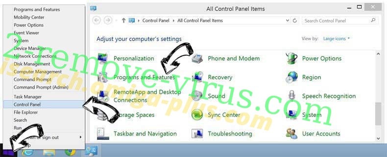 Delete Conduit virus from Windows 8